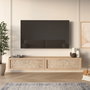 Hanah Home Future - FR8-SJ Soporte de TV en Roble